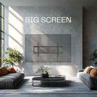 Suport TV de perete VIVO MOUNT-VW100F Ultra Rezistent pentru ecrane LCD, LED, curbate și plate de 60-100 inchi, VESA max 900x600 mm, negru 6