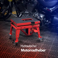 VIVOHOME motorkerékpár emelő 160 kg-ig, 34-85 cm magasságig állítható 2