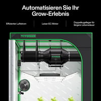 VIVOSUN AeroZesh T4 100mm Csatornás Ventilátor 357 m³/h PWM Szabályozással 2