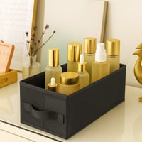 Set de 4 cutii de depozitare pliabile Vixzoid pentru CD-uri, cu capac, dimensiuni 35x17x14 cm 7