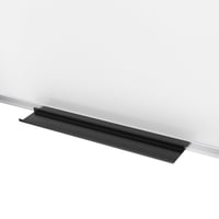 Magnetická tabuľa VIZ-PRO s hliníkovým rámom a odkladacou lištou na fixky, odolná proti poškriabaniu, 180 x 120 cm, na použitie v kanceláriách a školách 4