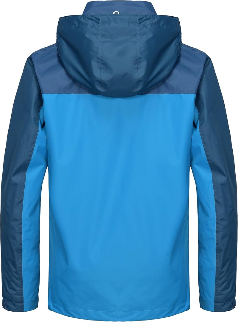 Vízálló Lélegző Esőkabát Férfi Könnyű Szélálló Softshell Kabát Túrázáshoz Kerékpározáshoz, S-es méret