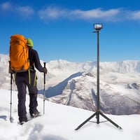 Vkesen 136 cm Selfie Stick statív pre DJI Osmo Pocket 3/4/4P, GoPro Hero 13/12/11/10/9, Osmo Action 5 Pro/4, akčné kamery AKASO EK7000, výsuvná rukoväť a statív 2 v 1 8