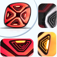 VLAND Hátsó Lámpa Smart Fortwo Forfour 453 2014-2019 LED Fényszóró 7