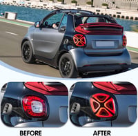 VLAND Hátsó Lámpa Smart Fortwo Forfour 453 2014-2019 LED Fényszóró 5