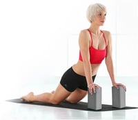 Sada joga blokov VLFit (2 ks) – Fitness blok z vysokohustotnej EVA peny – Ľahký a ekologický 4