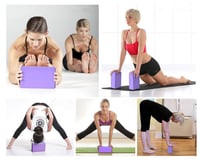 Set 2 Blocuri Yoga VLFit - Blocuri Fitness din Spumă EVA de Înaltă Densitate pentru Yoga, Pilates și Stretching - Ușoare și Ecologice 4
