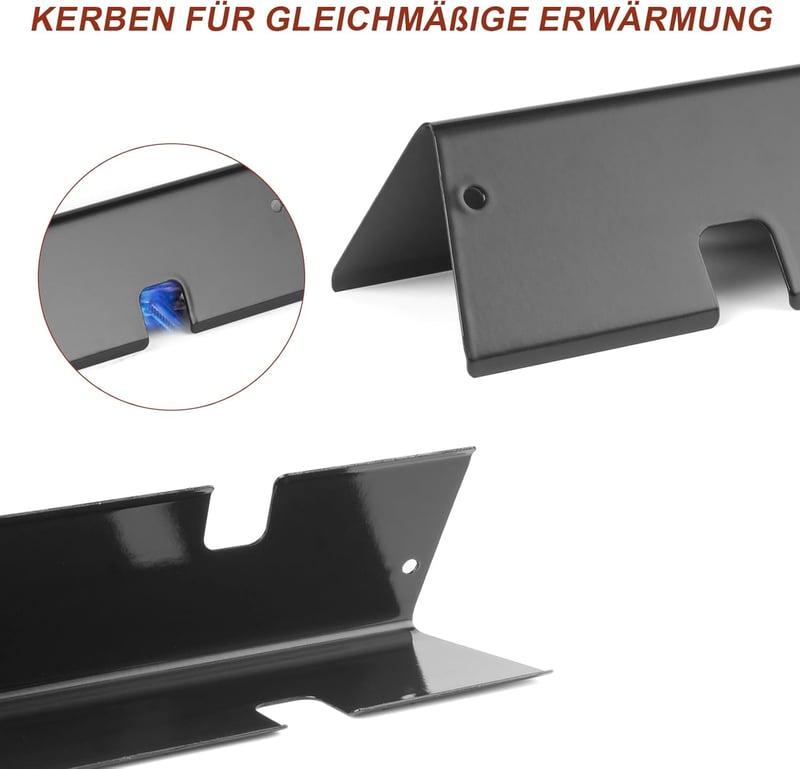 Vnierxful Flavorizer Bars Weber Spirit 300 GS4 II 310 320 330 Grill Hőlemezes Csere