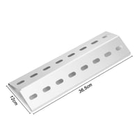 Vnierxful nerezový kryt horáka 36,5x12 cm – 3 ks 2