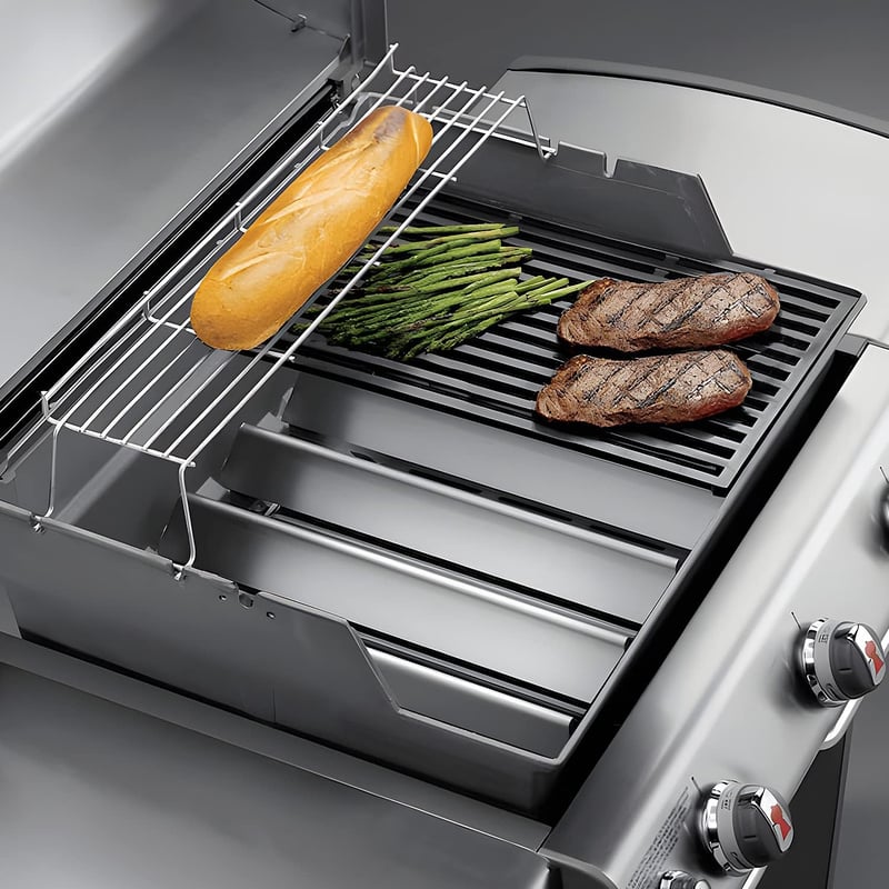Vnierxful rozsdamentes acélból készült grill aroma sín Weber Spirit 300 sorozathoz
