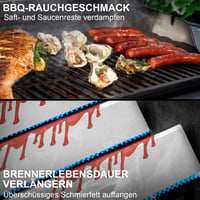 Vnierxful rozsdamentes aroma sín Weber Spirit 200 sorozathoz 38,9 cm grillrács 5