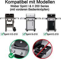 Vnierxful Weber Spirit 210 égő és aromavezető csík szett - E210/S210/S220 alkatrész 6