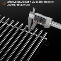 Vnierxful Weber Spirit 300 rozsdamentes grillrács elülső vezérléshez 3