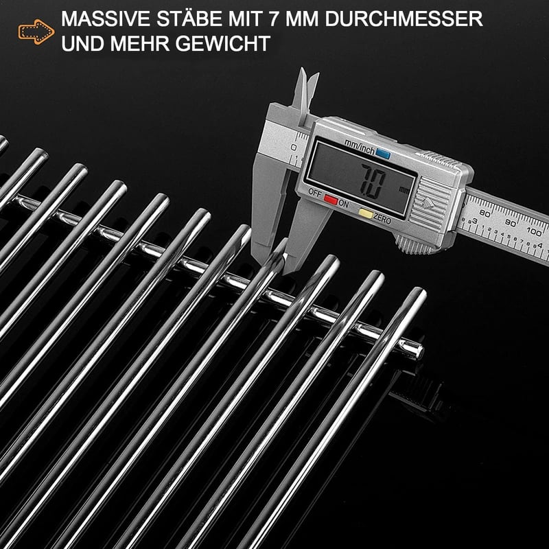 Vnierxful Weber Spirit 300 rozsdamentes grillrács elülső vezérléshez