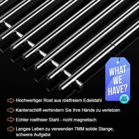 Vnierxful Weber Spirit 300 rozsdamentes grillrács elülső vezérléshez 8