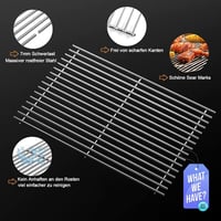 Vnierxful Weber Spirit 300 rozsdamentes grillrács elülső vezérléshez 6