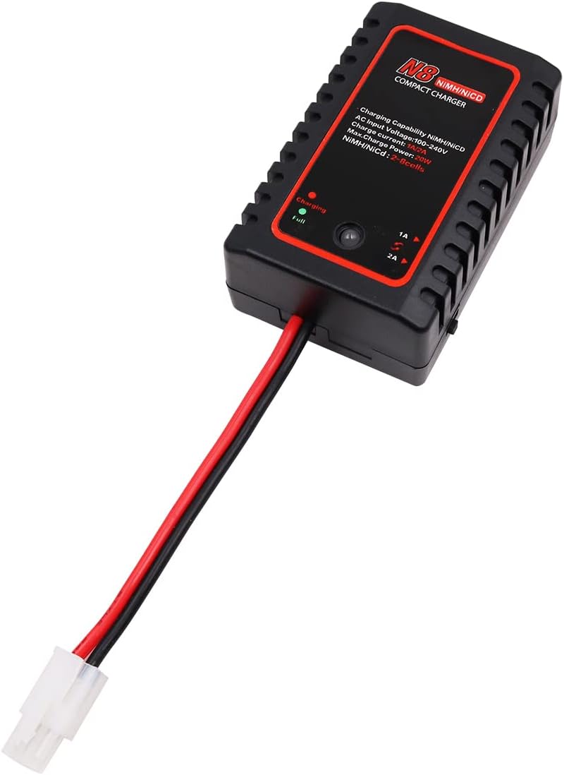 VOANZO NiMH Akkumulátor Töltő 2-8S NiCd Elemekhez RC Autó Drón Hajó Crawler Távirányítós Modellekhez Balance Charger