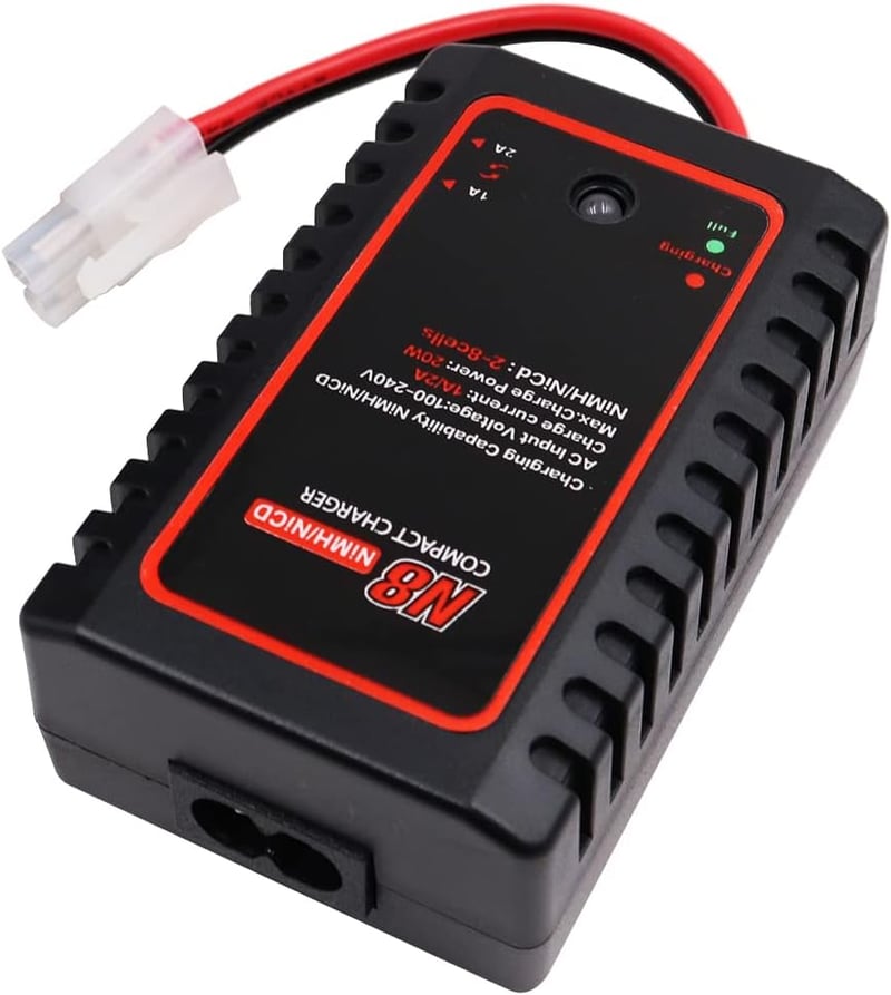 VOANZO NiMH Akkumulátor Töltő 2-8S NiCd Elemekhez RC Autó Drón Hajó Crawler Távirányítós Modellekhez Balance Charger