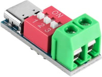 VOANZO USB-C PD Trigger Board gyorstöltéshez 5V-20V Power Delivery modul 5