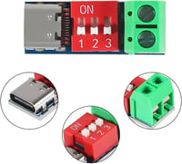 VOANZO USB-C PD Trigger Board gyorstöltéshez 5V-20V Power Delivery modul 6
