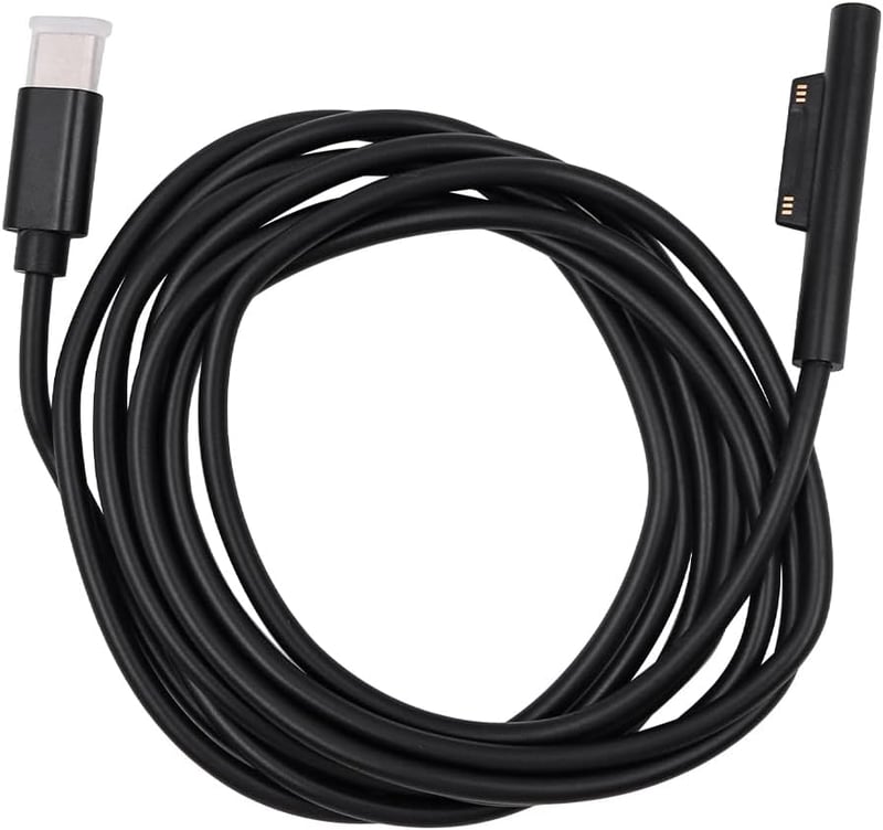 VOANZO USB-C töltőkábel Microsoft Surface Pro 7/6/5/4/3 Laptop Book GO