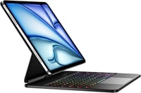 Vobafe iPad Air 13" és iPad Pro 12.9" Mágneses Billentyűzetes Tok 360° Forgatható Trackpad-dal 1