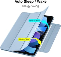 Vobafe Mágneses Védőtok iPad Air 4 10.9" és iPad Pro 11" Trifold Tok Apple Pencil Támogatással 4