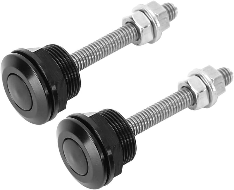 VOBOR Motorháztető Rögzítő Kapocs 2db Gyorsoldó Nyomógomb 22mm
