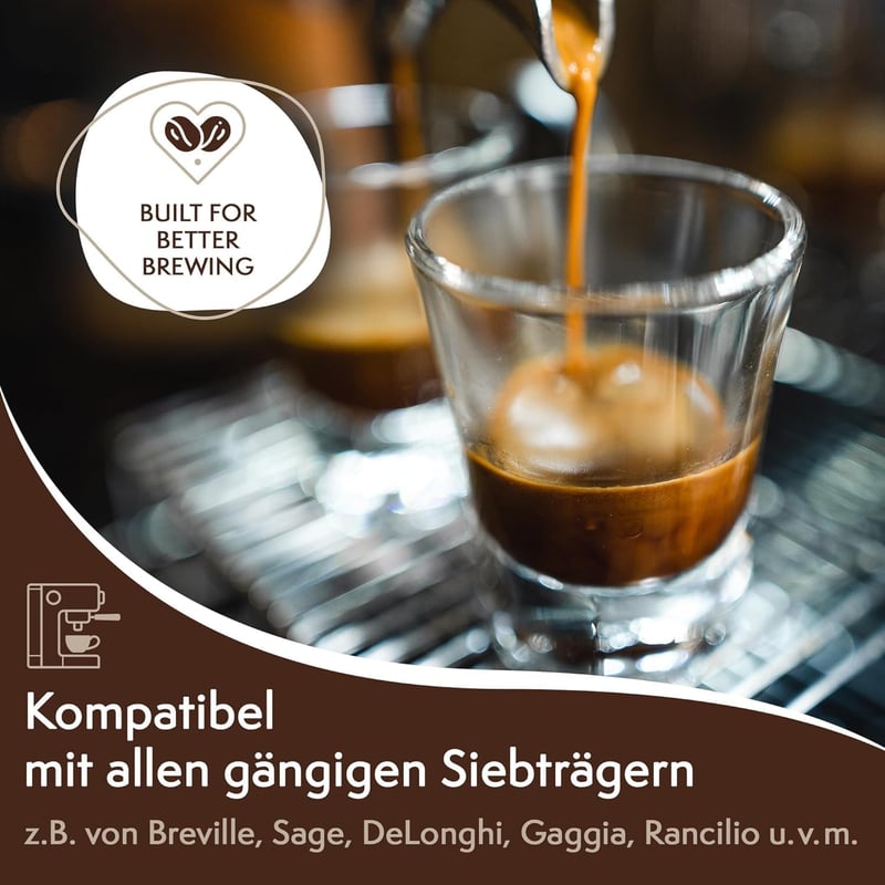 VOCA 58mm Espresso Tamper WDT Eszköz 30lb Kalibrált Tömörítő és 8 Tűs Disztribútor