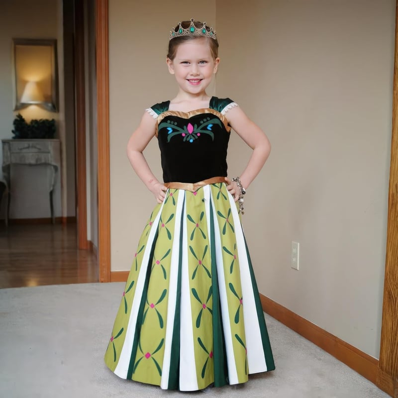 Vofler Barokk Tiara - Fekete-Arany Korona Smaragdzöld Kristályokkal - Elegáns Fejdísz Esküvőre, Jelmezbálra, Születésnapra