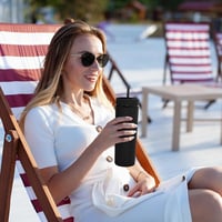 Volhoply 600ml Ivópohár Tetővel és Szívószállal, 8 Darabos Szett, BPA-Mentes Utazó Bögre 6