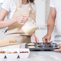 volila Tapadásmentes Muffin Sütőforma Készlet 6 Adagos Cupcake Forma Sütemény Sütéshez 2 Darabos Szett 7
