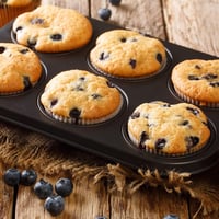 volila Tapadásmentes Muffin Sütőforma Készlet 6 Adagos Cupcake Forma Sütemény Sütéshez 2 Darabos Szett 8