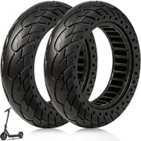 Pneumatika VOLOHAS 60/70-6.5, plná bezdušová pre Ninebot F2 Pro D/E3 Pro D, 10x2.5 bezdefektná voštinová pneumatika pre Ninebot Max G30/G30 D2/Xiaomi 5, na predné alebo zadné koleso elektrickej kolobežky (10 palcov) 1
