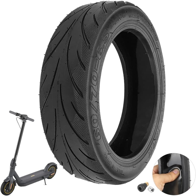 VOLOHAS 60/70-6.5 Tubeless Gumiabroncs Segway Ninebot Max G30 Elektromos Roller 10 Hüvelykes Kerékhez Lyuktűrő