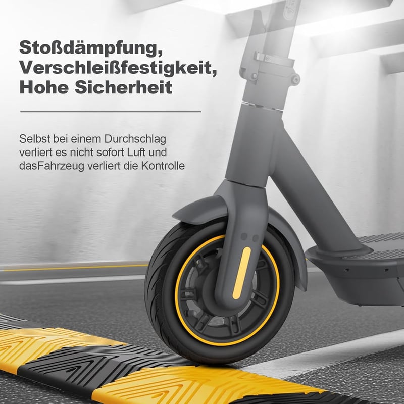VOLOHAS 60/70-6.5 Tubeless Gumiabroncs Segway Ninebot Max G30 Elektromos Roller 10 Hüvelykes Kerékhez Lyuktűrő