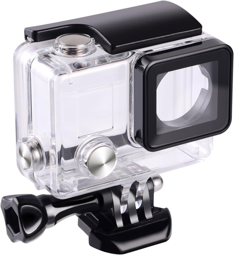 VOLOHAS GoPro Hero 3+ Hero 4 vízálló tok 45m mélységig lencse védelemmel