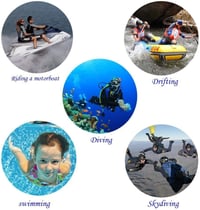 VOLOHAS GoPro Hero 3+ Hero 4 vízálló tok 45m mélységig lencse védelemmel 7