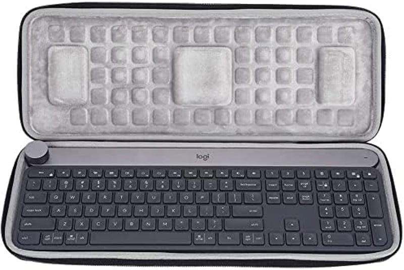 VOLOHAS Logitech Craft Wireless Keyboard kemény védőtok 46x17,5x4,5cm