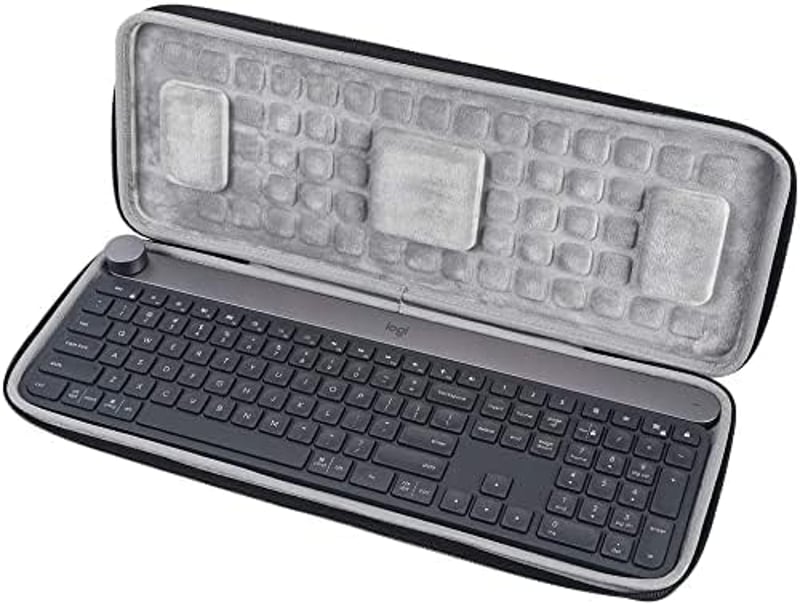 VOLOHAS Logitech Craft Wireless Keyboard kemény védőtok 46x17,5x4,5cm