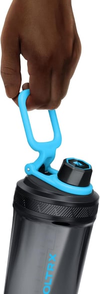 VOLTRX Elektromos Protein Shaker 680ml - USB-C Tölthető Keverőpalack Fehérje és Étkezést Helyettesítő Italokhoz - BPA-mentes Tritan Kék 6
