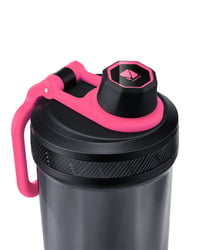 VOLTRX Električni shaker za proteine 680 ml - USB-C punjivi mikser za smoothie ružičasti, od Tritan materijala bez BPA, za proteinske shakeove 2