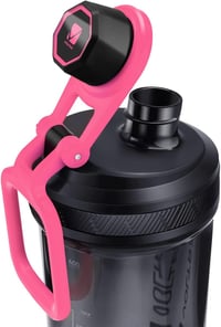 VOLTRX Elektromos Protein Shaker 680ml - USB-C Tölthető Turmixgép Rózsaszín, BPA-mentes Tritan Anyagból, Fehérjeturmixokhoz 7