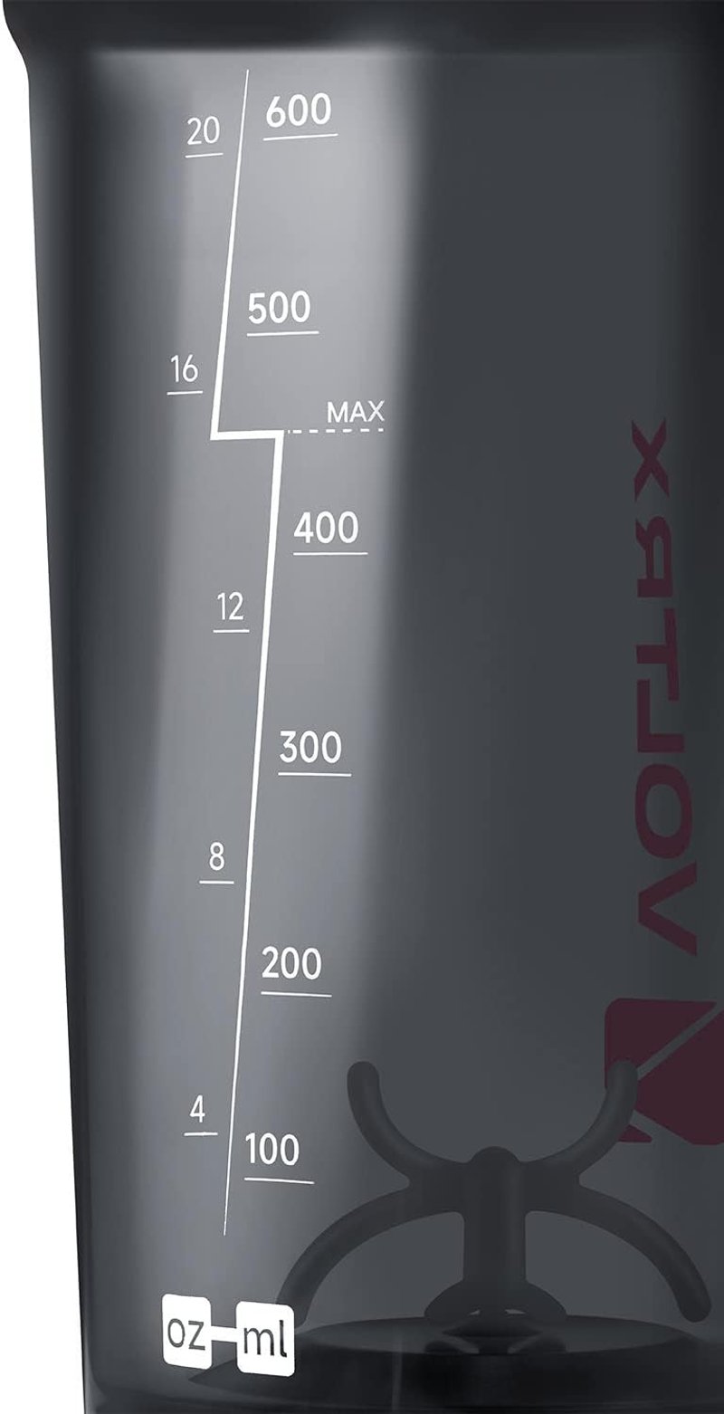 VOLTRX Elektromos Protein Shaker 680ml - USB-C Tölthető Turmixgép Rózsaszín, BPA-mentes Tritan Anyagból, Fehérjeturmixokhoz