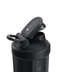 VOLTRX Električna boca za proteinski shake 710ml - USB-C punjiva miješalica za proteinske napitke, bez BPA, nepropusna, crna 2