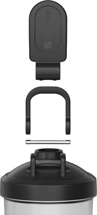 VOLTRX Titanus USB-C Elektromos Protein Shaker 710ml - Újratölthető Fehér Turmixgép Fehérjeitalokhoz, Szivárgásmentes BPA-mentes Keverőpalac 8