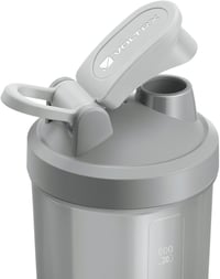 VOLTRX Elektromos Protein Shaker Palack 710ml - USB-C Tölthető Turmixgép Fehérjeitalokhoz, BPA-mentes, Szivárgásmentes, Fekete 3