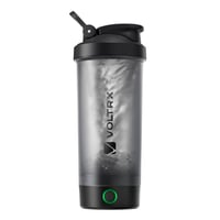 VOLTRX Električna boca za proteinski shake 710ml - USB-C punjiva miješalica za proteinske napitke, bez BPA, nepropusna, crna 1