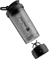 VOLTRX Titanus USB-C Elektromos Protein Shaker 710ml - Újratölthető Fehér Turmixgép Fehérjeitalokhoz, Szivárgásmentes BPA-mentes Keverőpalac 6