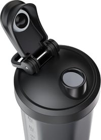 VOLTRX Titanus USB-C Elektromos Protein Shaker 710ml - Újratölthető Fehér Turmixgép Fehérjeitalokhoz, Szivárgásmentes BPA-mentes Keverőpalac 3